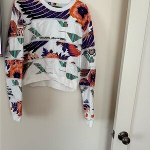 Colorful Patterned Women's Top
